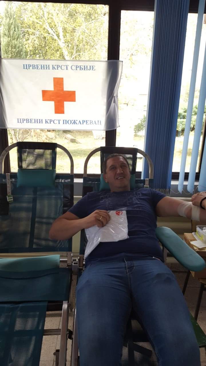 Akcija dobrovoljnog davanja krvi u PD“Prim“ u Kostolcu