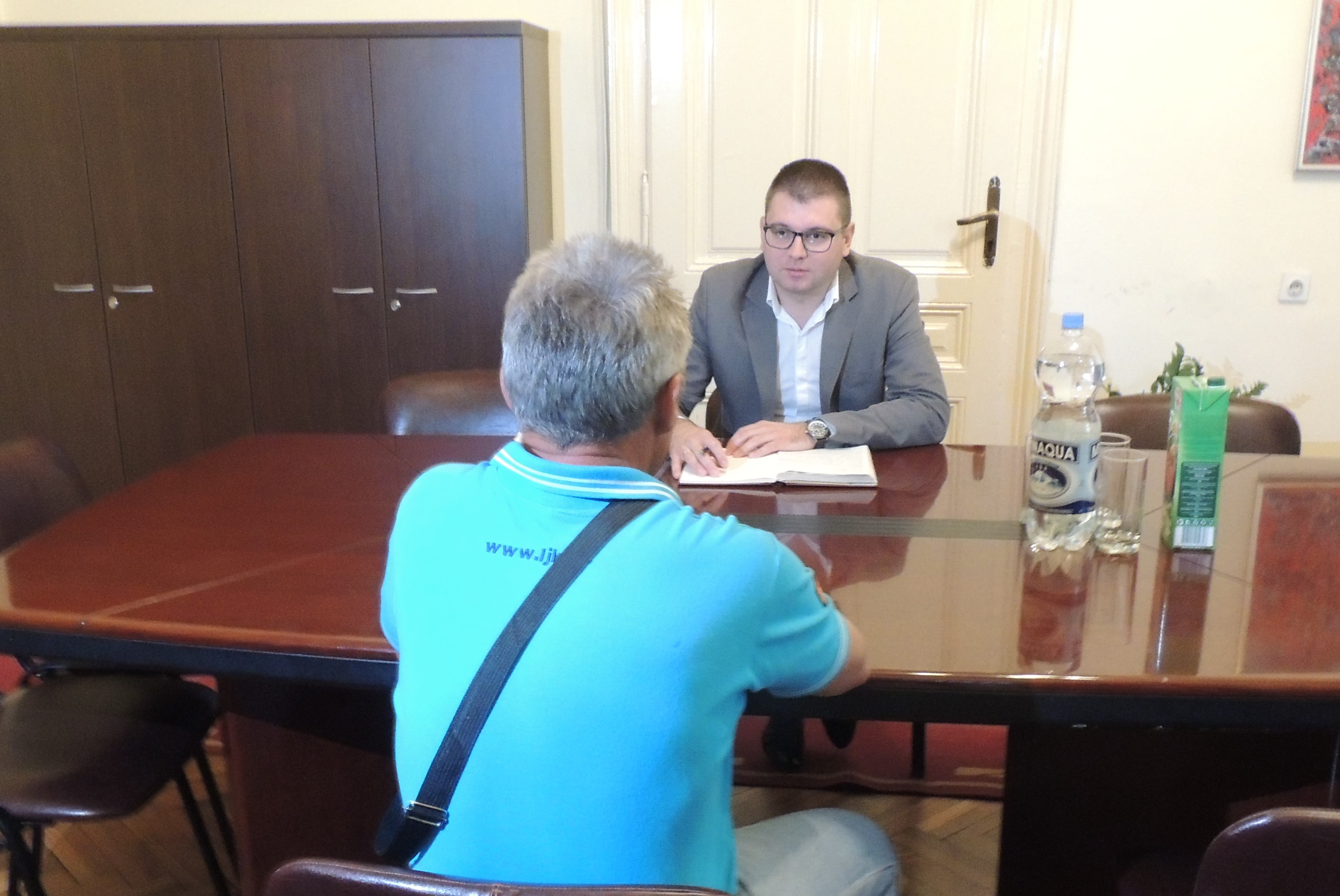 Načelnik Gradske uprave razgovarao sa građanima